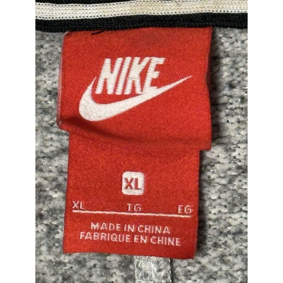 Nike Women's XL Full Zip Grey Jacket Knit Sweater - Picture 3 of 5